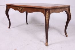 A 20th century antique style marquetry i