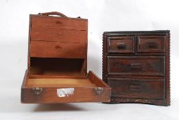 A 1930's  / 1940's mahogany engineers to