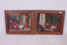 A decorative 20th century still like oil