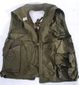 An American green Type C-1 waistcoat ves