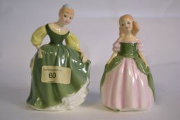 2 Royal Doulton figurines to include Fai