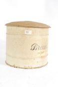 Kitchenalia A vintage enamel bread bin b