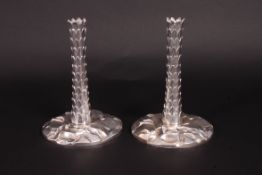 A Pair of sterling silver 925 palm tree