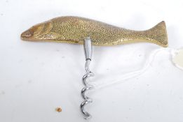 A good heavy 20th century bronze bottle