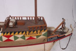 A large 20th century model display ship