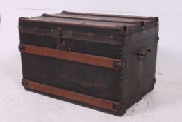 A 19th century Victorian wooden and canv