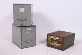 A collection of vintage metal Industrial