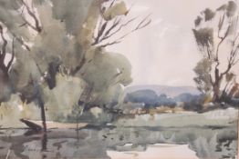 EDWARD WESSON RI, RBA, RSMA framed and g