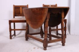 A good quality oak Jaycee drop leaf and