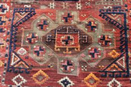 A 19th century hand woven Tribal Nomad C