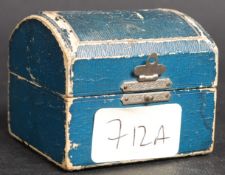 A pair of cased silver hallmarked napkin