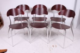 A set of 6 20th century contemporary ret