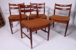 A retro 1970's G-Plan style teak drop le