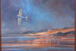 CALOW, D; 20th century oil painting depi