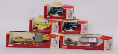 TRACKSIDE; 5 boxed sets of Lledo Tracksi