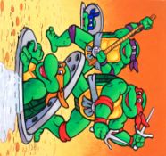 ORIGINAL TEENAGE MUTANT HERO TURTLES ART