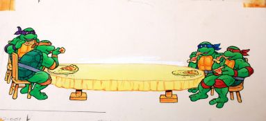 ORIGINAL TEENAGE MUTANT HERO TURTLES ART