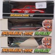 SCALEXTRIC; A collection of 3x vintage o