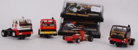 SCALEXTRIC; A collection of vintage Scal
