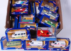 CORGI; A collection of Corgi diecast adv
