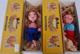 PELHAM PUPPETS; An original pair of rare