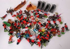 BRITAINS; A mixed assortment of vintage