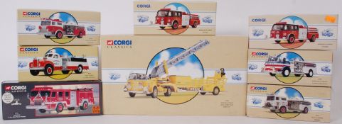 CORGI; A collection of 8x Corgi Fire Ser