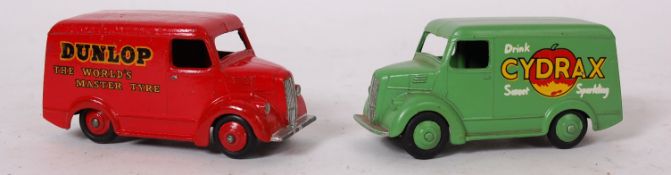 DINKY; Two vintage Dinky Trojan diecast