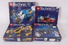 LEGO; 4x vintage Lego Technic sets: 8417