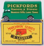 MATCHBOX LESNEY; An original vintage Mat