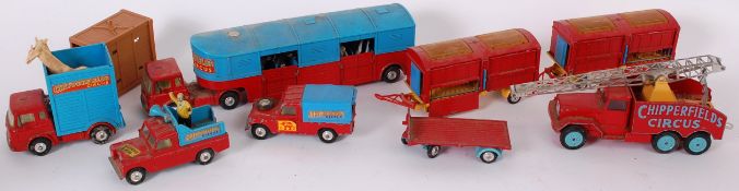 DIECAST; A collection of original vintag