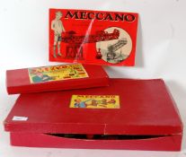 MECCANO; Two vintage boxed sets of Mecca
