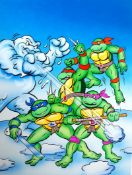 ORIGINAL TEENAGE MUTANT HERO TURTLES ART
