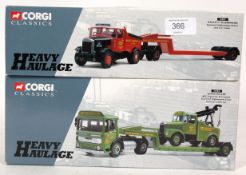 CORGI HEAVY HAULAGE; Two original boxed