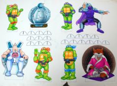 ORIGINAL TEENAGE MUTANT HERO TURTLES ART