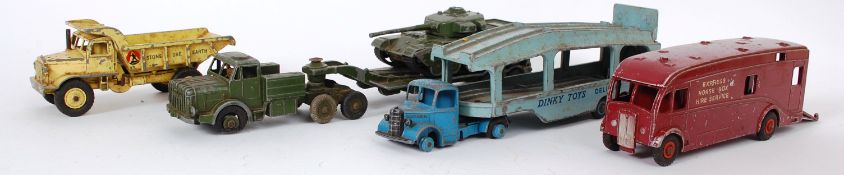 DINKY; A collection of 4x loose vintage