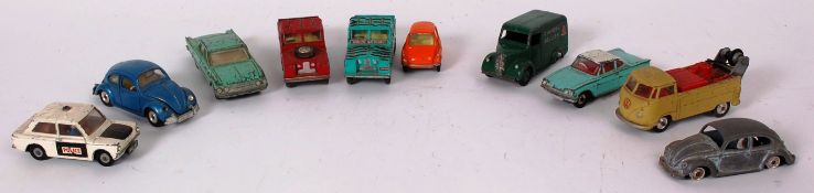 DIECAST; A collection of 10x assorted vi
