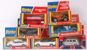 DINKY; A collection of 7x vintage boxed