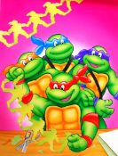 ORIGINAL TEENAGE MUTANT HERO TURTLES ART