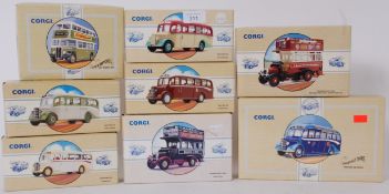 CORGI; A collection of 9x Corgi Classics