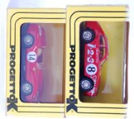 DIECAST; Two Progetto K 1;43 scale dieca