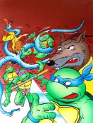 ORIGINAL TEENAGE MUTANT HERO TURTLES ART