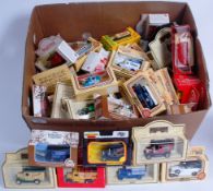 DIECAST; A large collection of Lledo Day