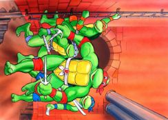 ORIGINAL TEENAGE MUTANT HERO TURTLES ART