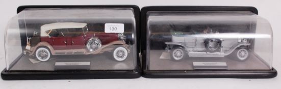 FRANKLIN MINT; Two vintage Franklin Mint