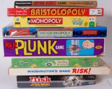 BOARD GAMES; A collection of board games