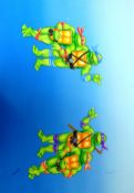 ORIGINAL TEENAGE MUTANT HERO TURTLES ART