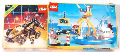 LEGO; Two vintage boxed sets of Lego, to
