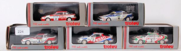 TROFEU; A collection of 5x 1:43 precisio