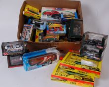 DIECAST; A good mixed box of carded / bo